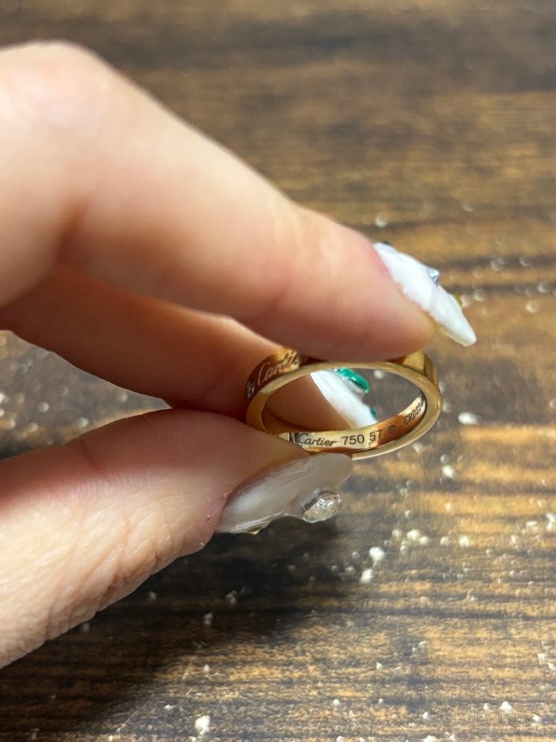 Cartier ゴールドリング　箱付き