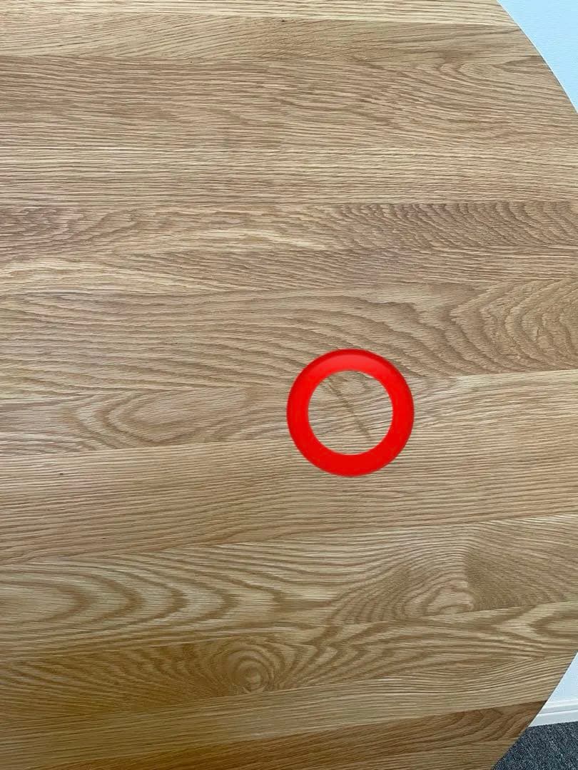 SOLK(ソルク) ラウンドダイニングテーブル Φ1100 unico 無垢