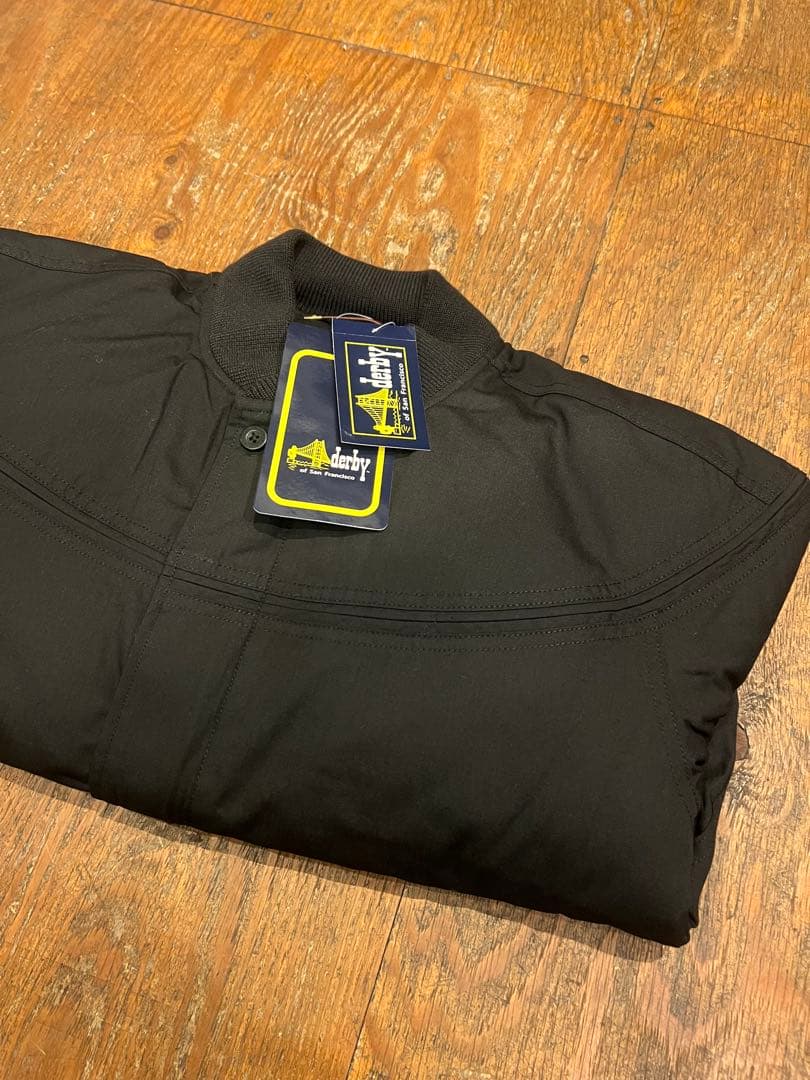 新品 黒 Derby of San Francisco ダービージャケット