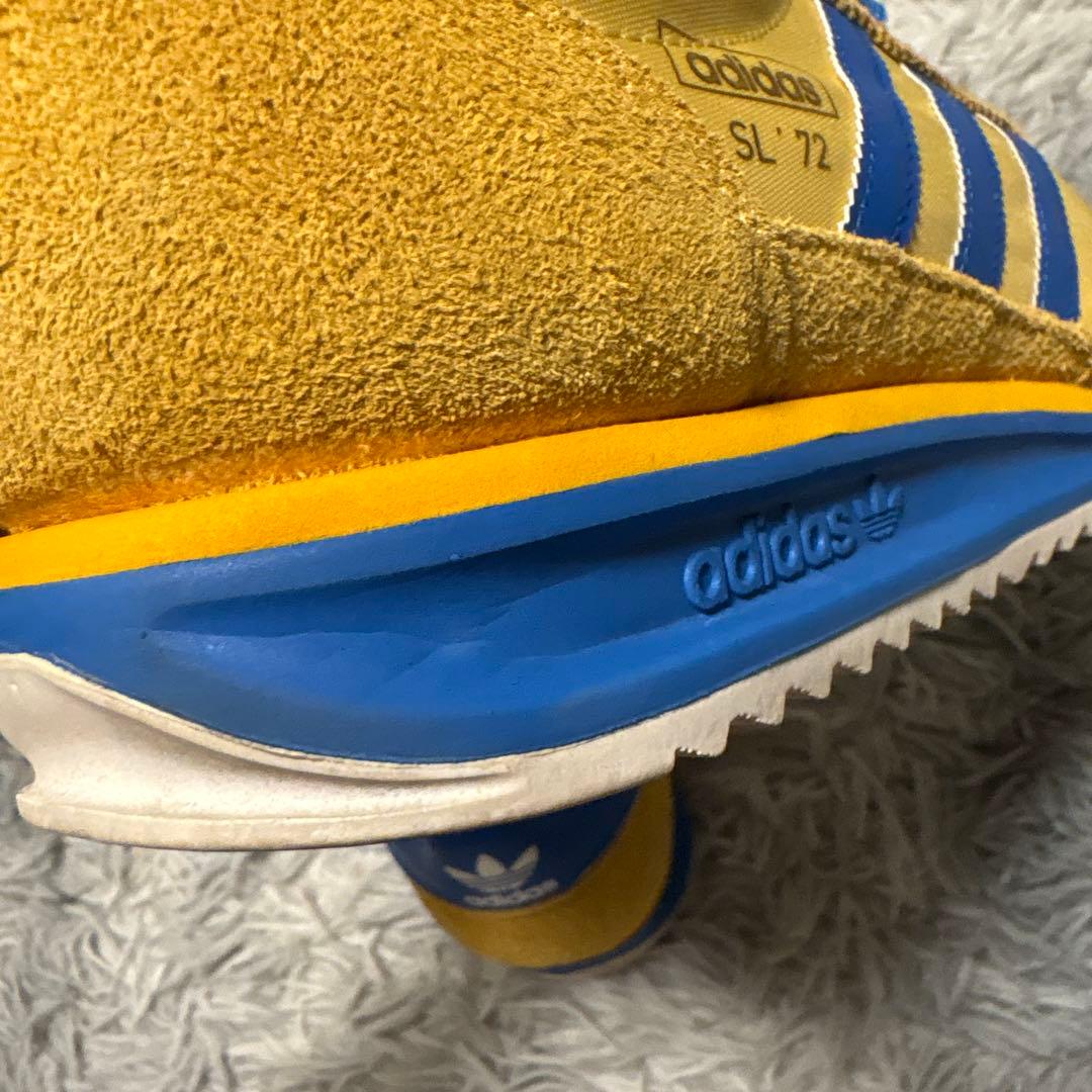 アディダス SL 72 IE6526 イエロー×ブルー 着用一度 adidas
