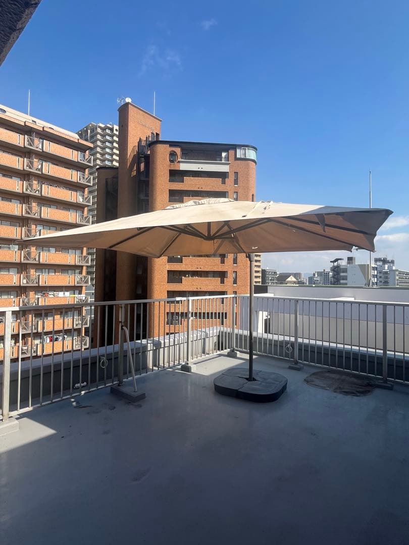 【直接引渡し・土台付き】IKEA パラソル SEGLARÖ セグラーレ