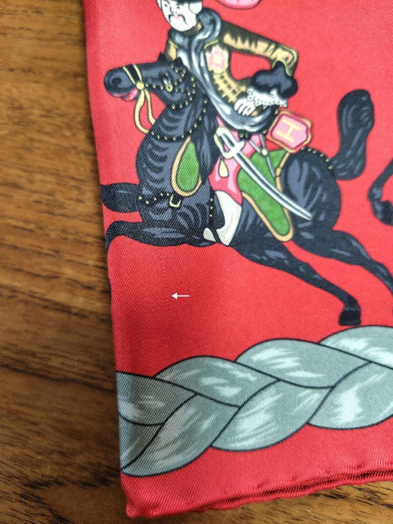 マンテロ　大判シルクスカーフ