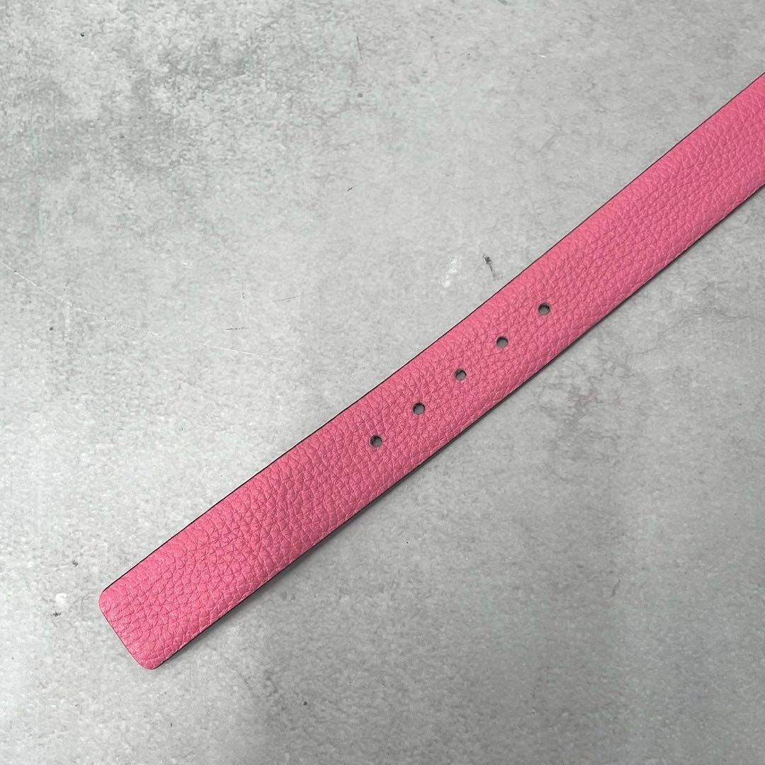 極美品◎フェラガモ　ダブルガンチーニ　ベルト　ビッグバックル　リバーシブル