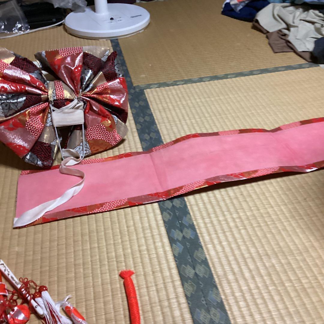 七五三　七歳フルセット　帯幅17、5センチ　草履21センチ