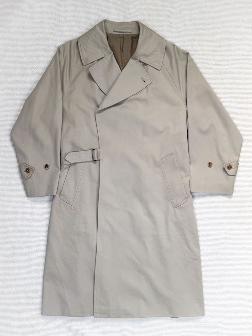 COMOLI 20SS コットンギャバ タイロッケンコート BEIGE サイズ1