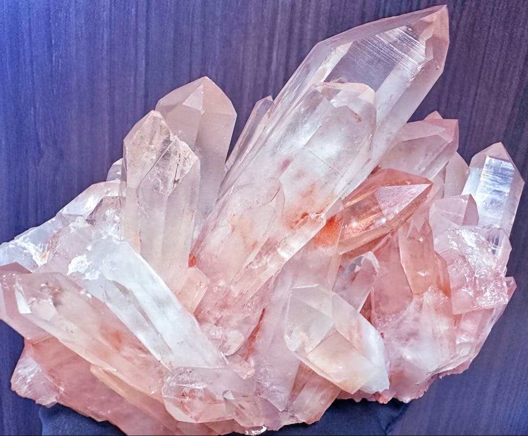 巨大❗爆レア❗️ 別格高級品 ❗️超強いパワー ピンク♡ヒマラヤクラスターA1311