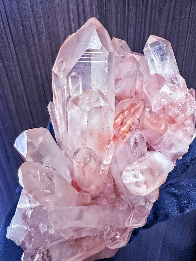 巨大❗爆レア❗️ 別格高級品 ❗️超強いパワー ピンク♡ヒマラヤクラスターA1311