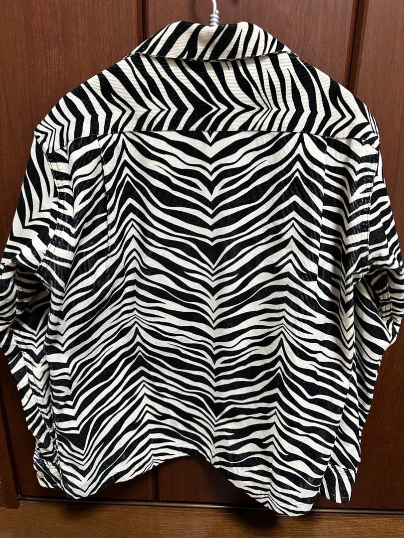 【週末セール】【極美品/入手困難】スタイルアイズ ゼブラ柄 コーデュロイシャツ