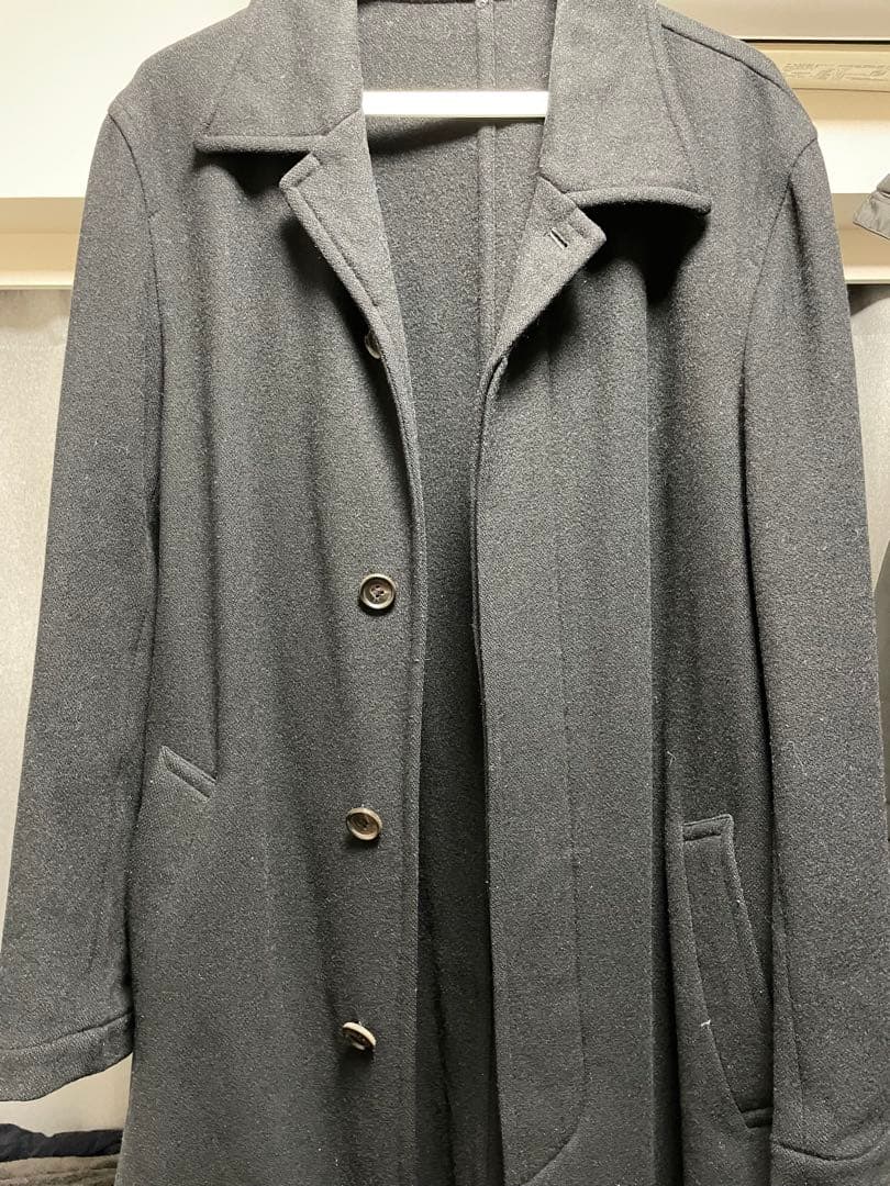 COMME des GARÇONS HOMME ロングコート 田中オム ブラック
