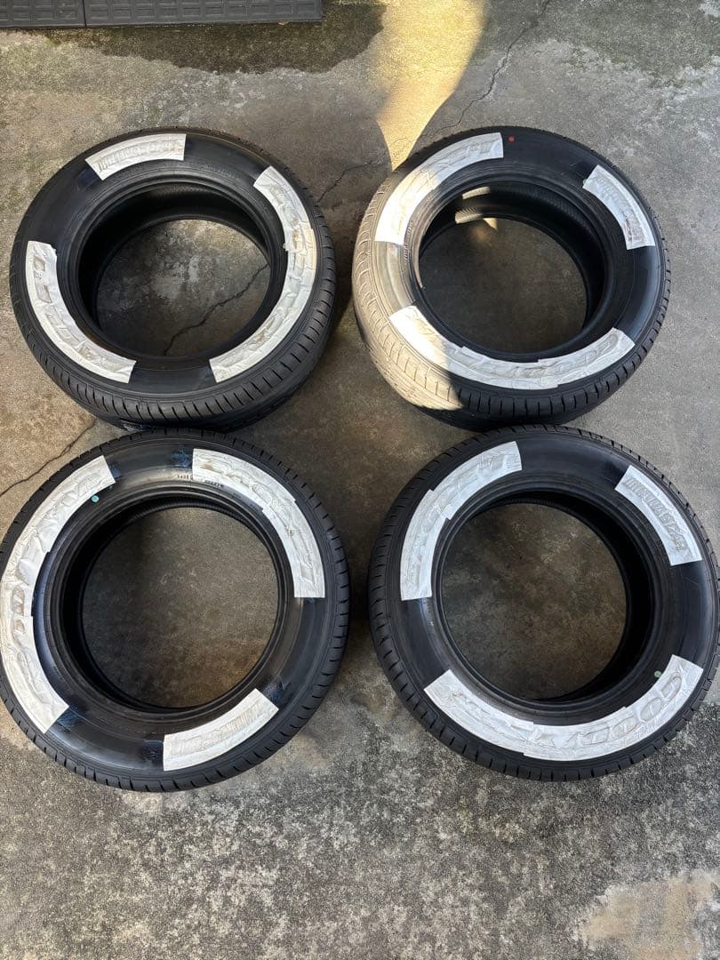 「2024年製」215/65R16C 4本グッドイヤー　ナスカー　ホワイトレター