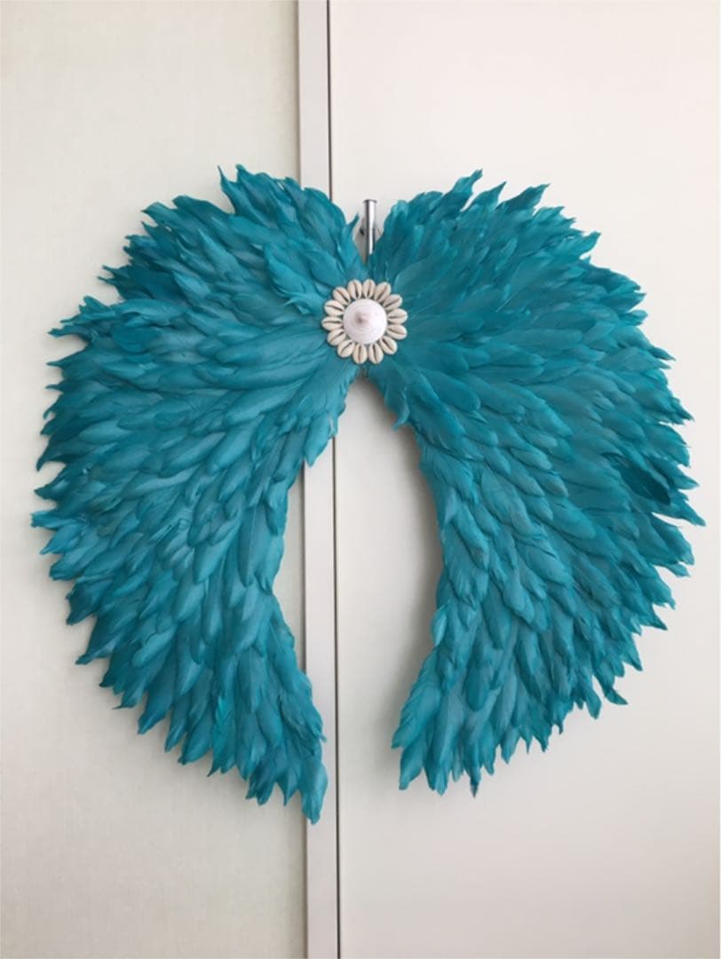 壁掛け♡ウィング　ターコイズグリーン