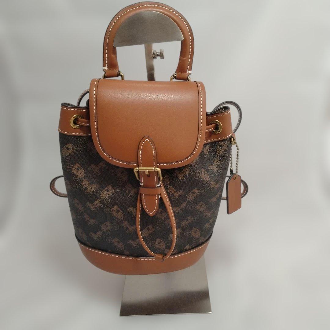 【新品未使用】　コーチ バックパック・ホース アンド キャリッジ　CAM31