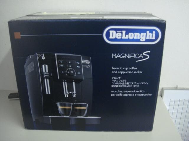 ★良品 動作確認済ECAM23120BNデロンギコンパクトS全自動コーヒーマシン