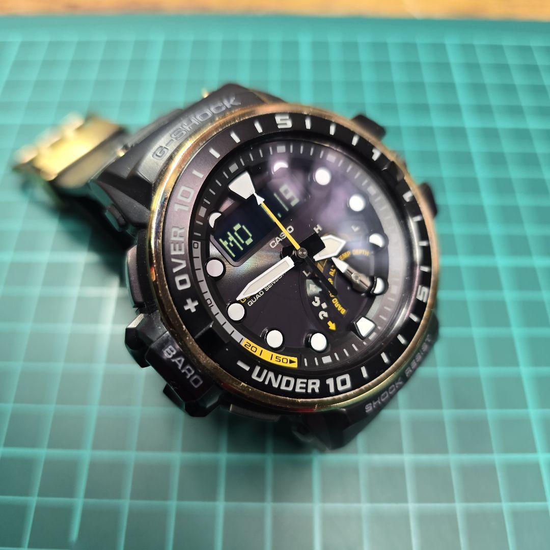 ガルフマスター　GWN-Q1000GB　G-SHOCK　ジャンク品ヘビーユース品