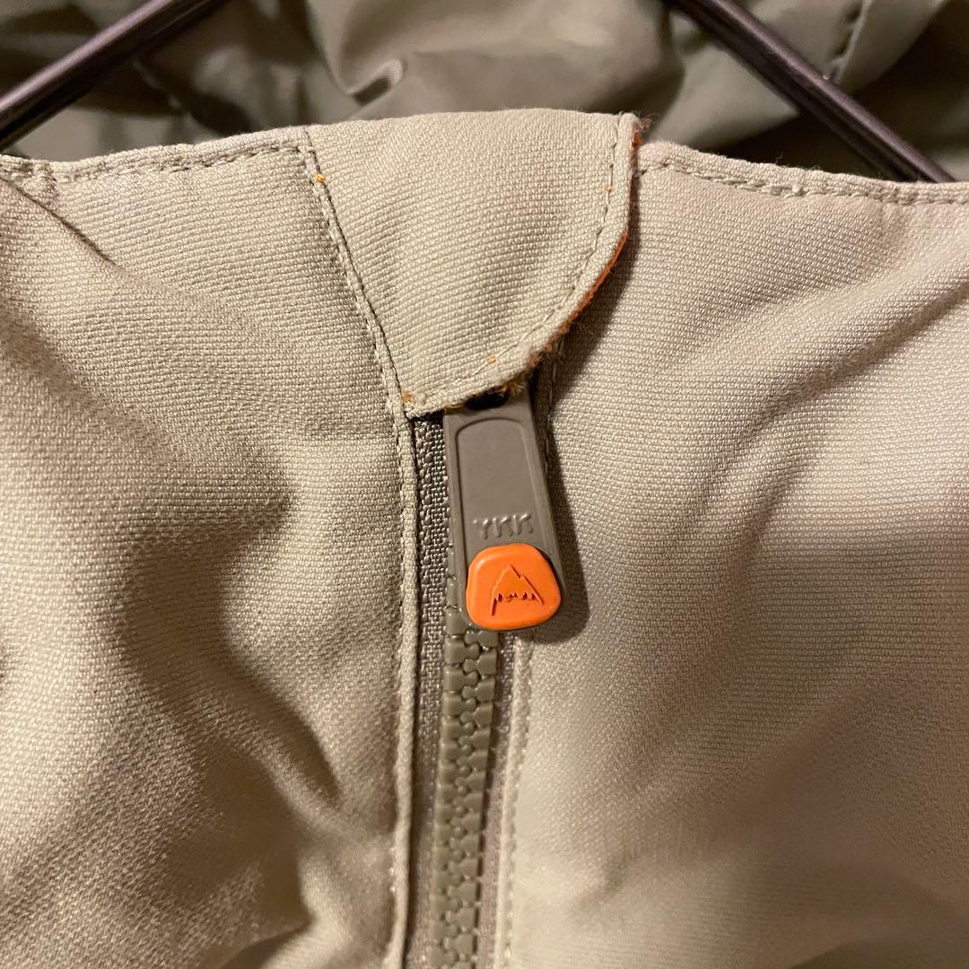 Burtonバートンスキーウェアスノーボードジャケットパーカーベージュオレンジ