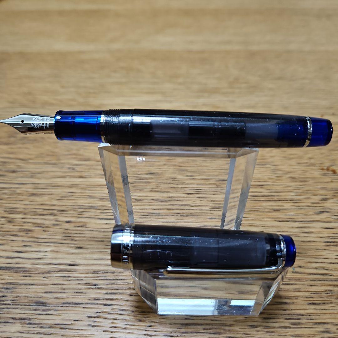 【WANCHER/ワンチャー】デトロイト スターリングナイト青銀スケルトン２１K