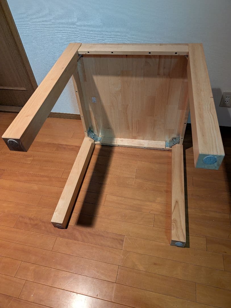 《送料込》IKEA ノールドビー 無垢材 正方形テーブル 食卓ダイニングテーブル