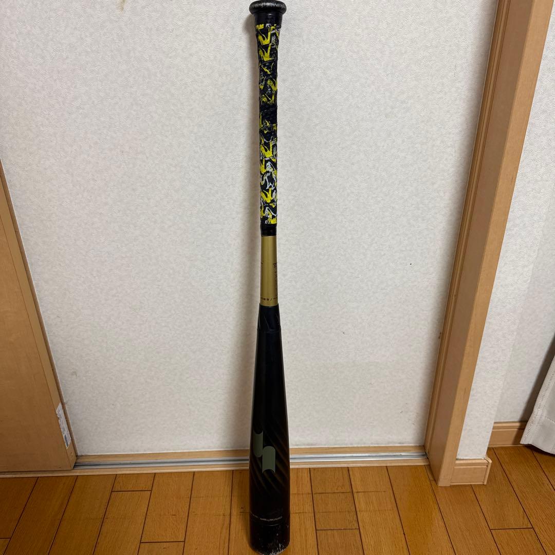 MM18 軟式バット 黒/黄　83cm