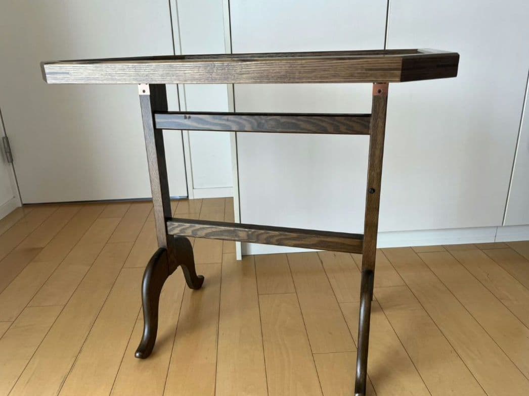 【戸塚刺繍】折り畳みサイドテーブル