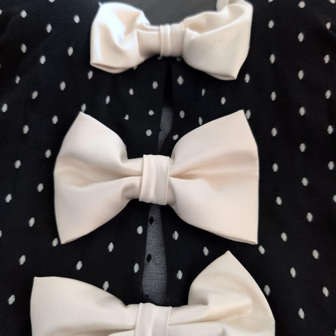 Wolford×VALENTINOコラボ ドット柄ボディスーツ S