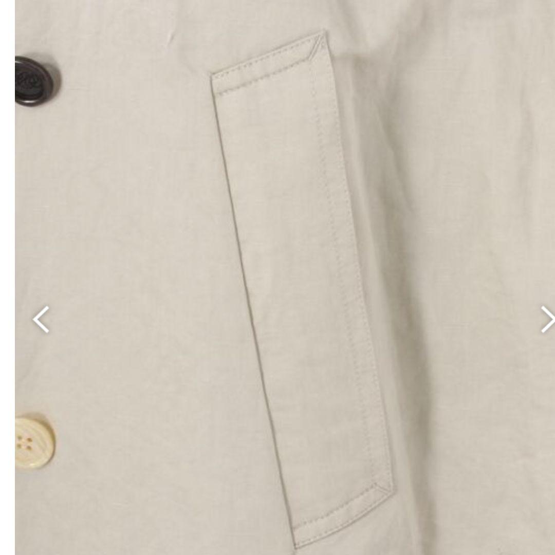 ビアズリー　ユルトレンチコート　キャメル　フリーサイズ