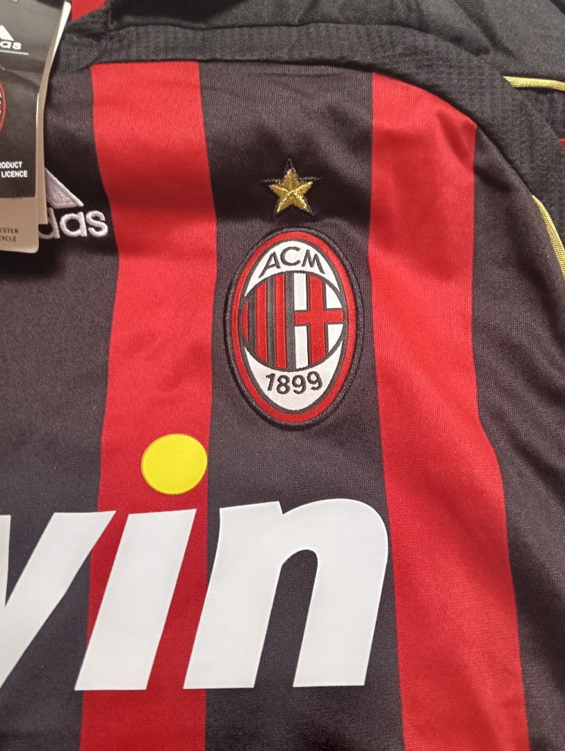 AC Milan ミラン サイズL ユニフォーム #22 カカ 背番号ゴールド