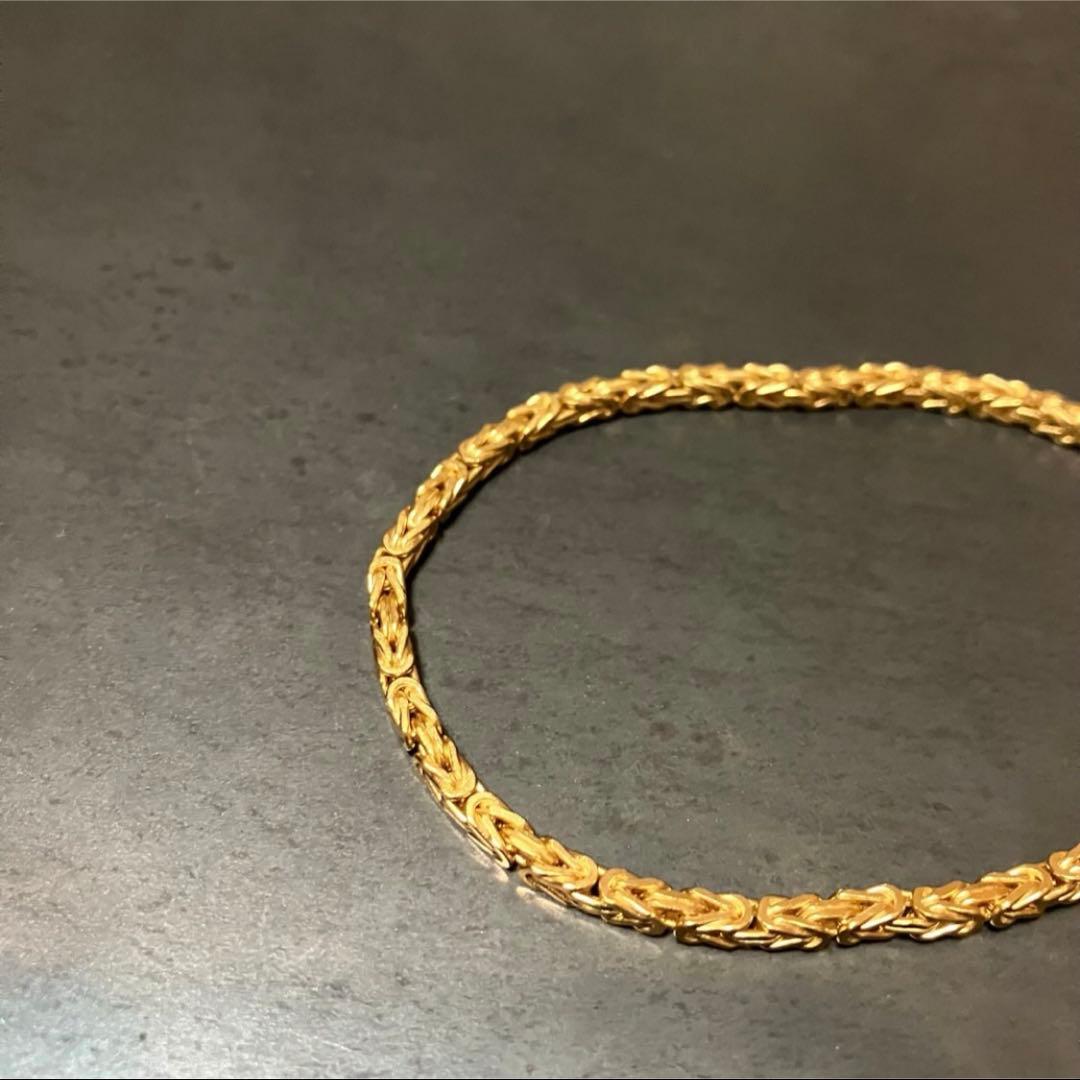 アクセサリー ITALY MADE SILVER925 BYZANTINE BRACELET