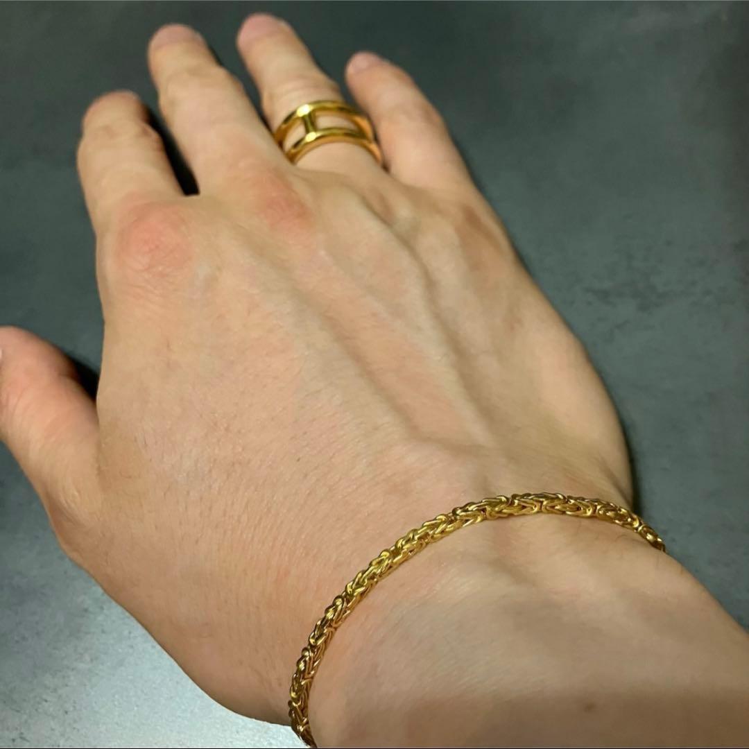 アクセサリー ITALY MADE SILVER925 BYZANTINE BRACELET