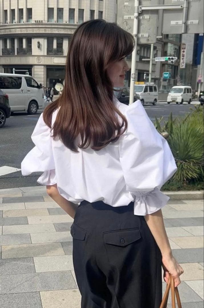 【新品未使用】Bibiy. CORA PUFF BLOUSE ホワイト 最終価格