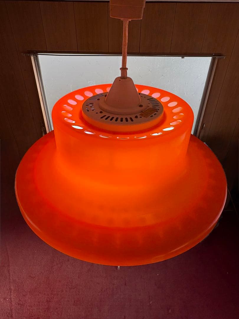 ナショナル（National） オレンジ レトロポップ／スペースエイジ 照明器具