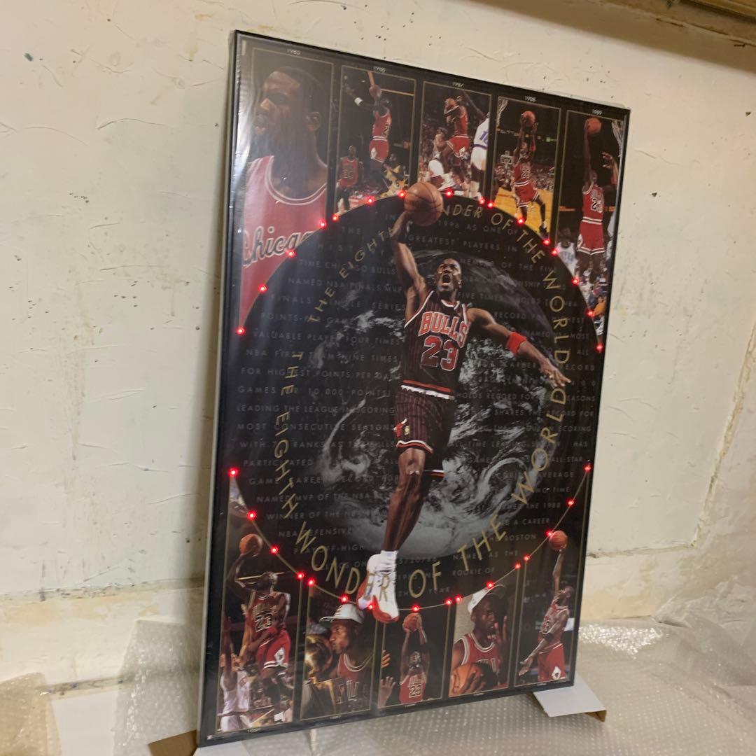 シカゴブルズ　電飾アートパネル　在庫あ