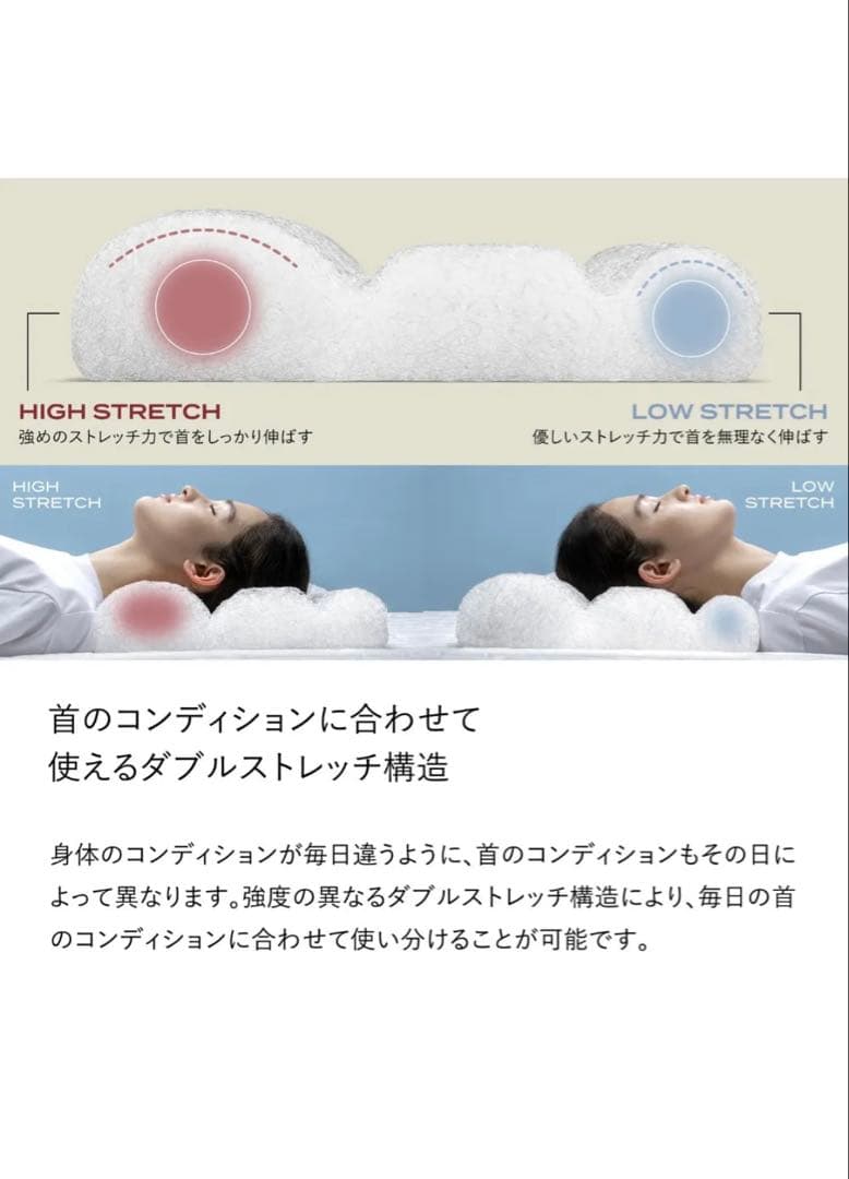 ブレインスリープピロー　ネックコンディショニング　未使用枕カバー付属