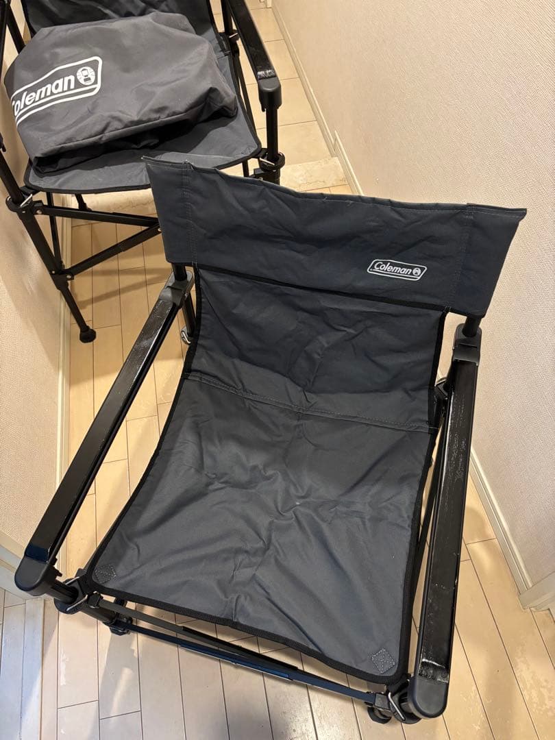 Coleman コールマン ツーウェイ チェア 2脚セット グレー 折りたたみ