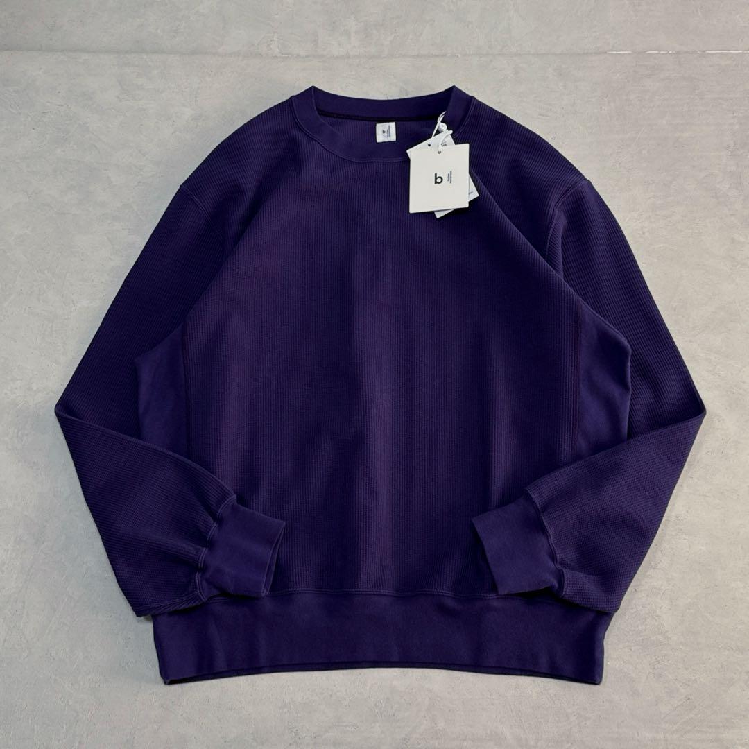 新品 25SS ブラームスルーツストック サーマルプルオーバー パープル 2