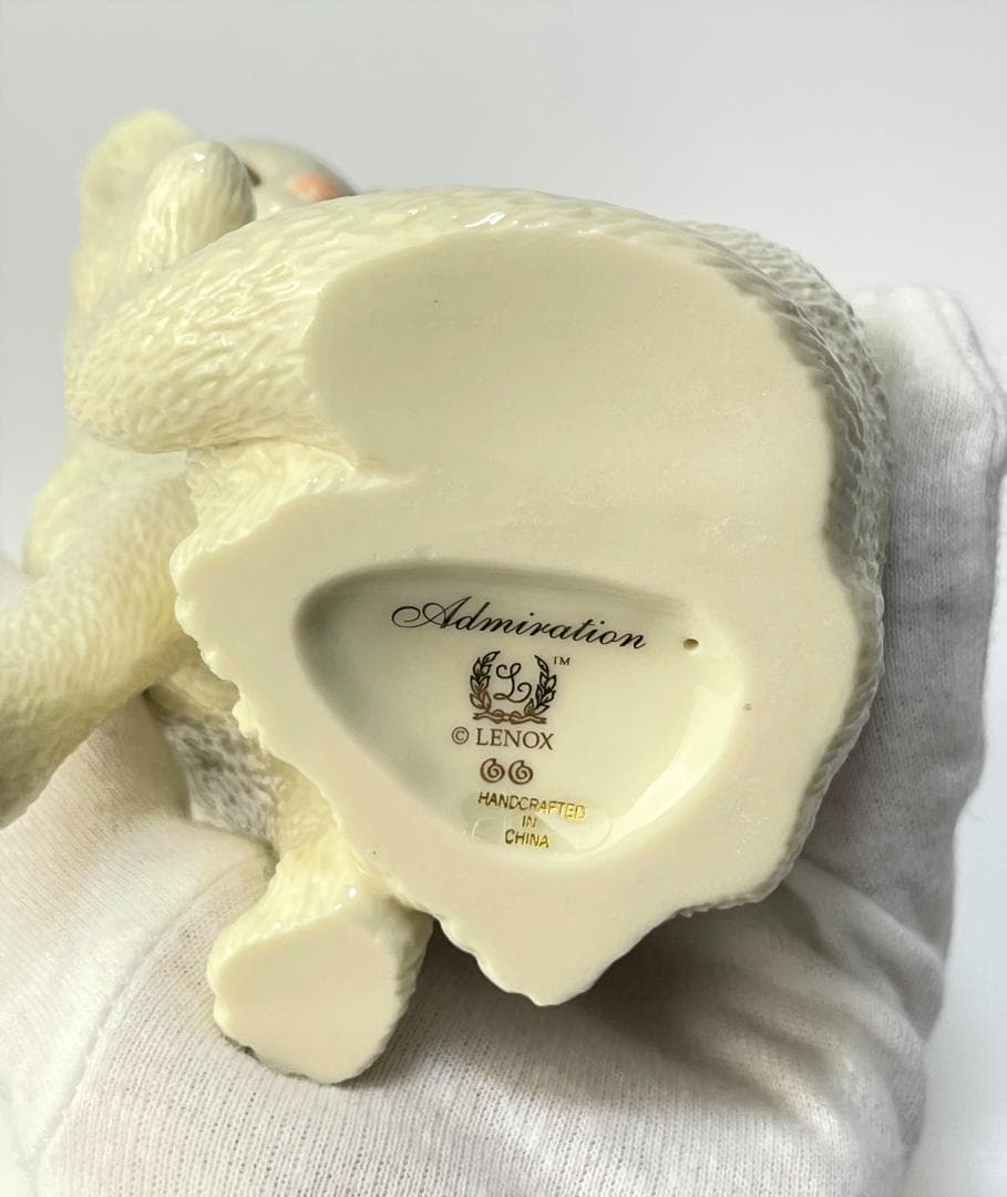 大きなサイズ レノックス 猫 フィギュリン admiration