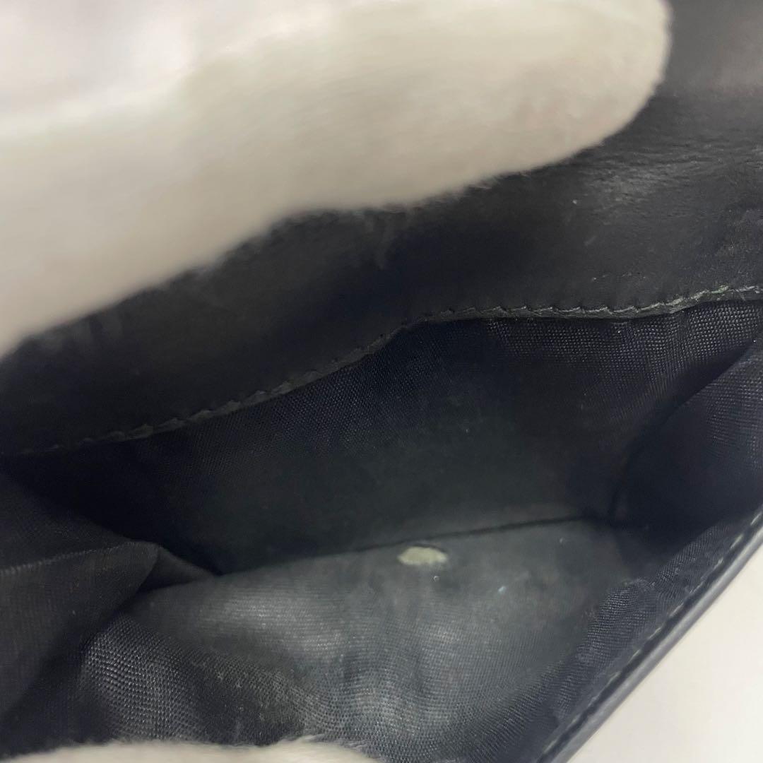 P*I様 PRADA ブラック 二つ折り財布 エピレザー