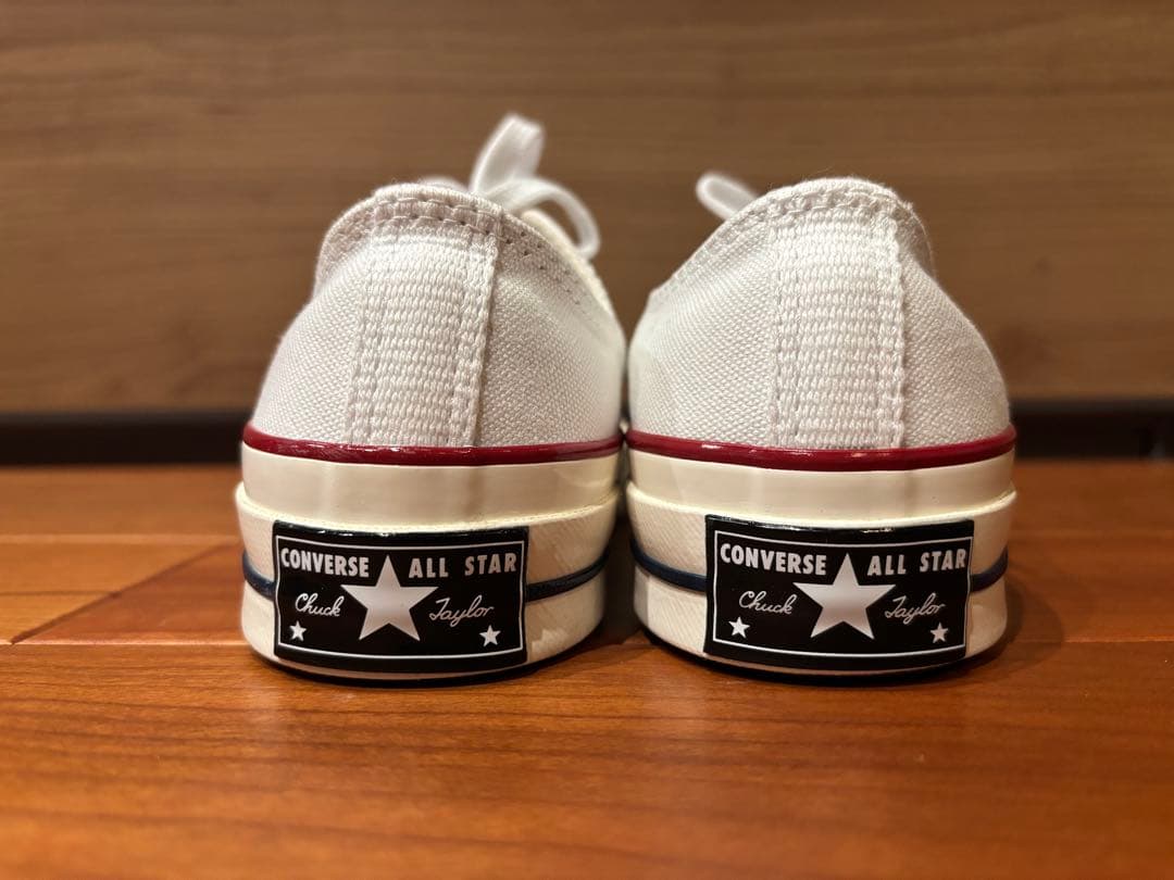 CONVERSE CT70 チャックテイラー ローカット　ホワイト　22.5