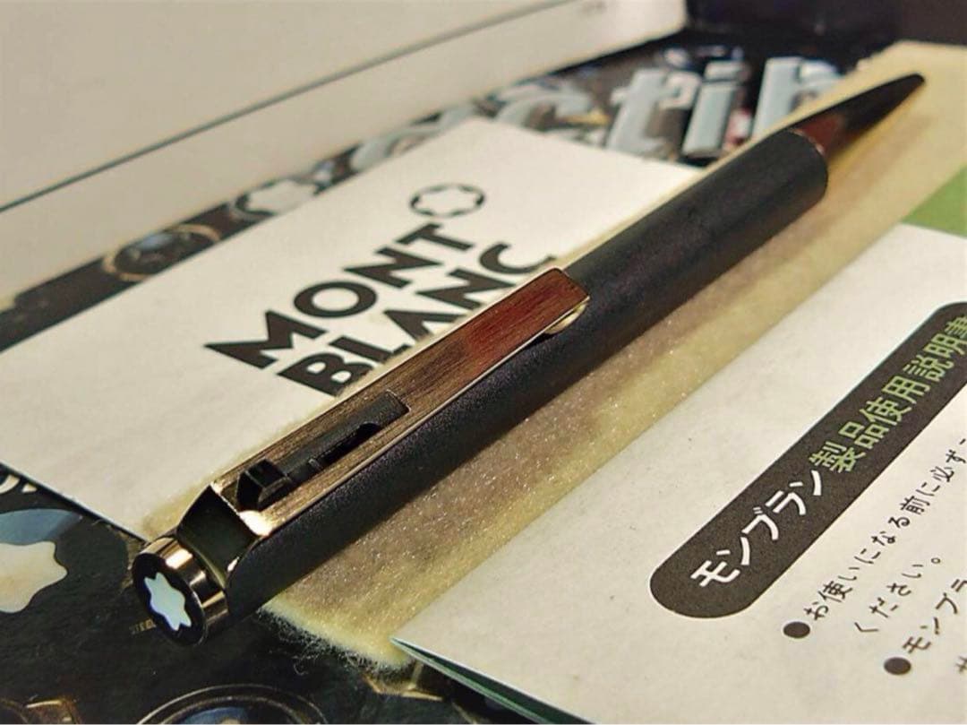 モンブラン　ボールペン集める価値の高いレア最終型PixハンマートリガーNo784