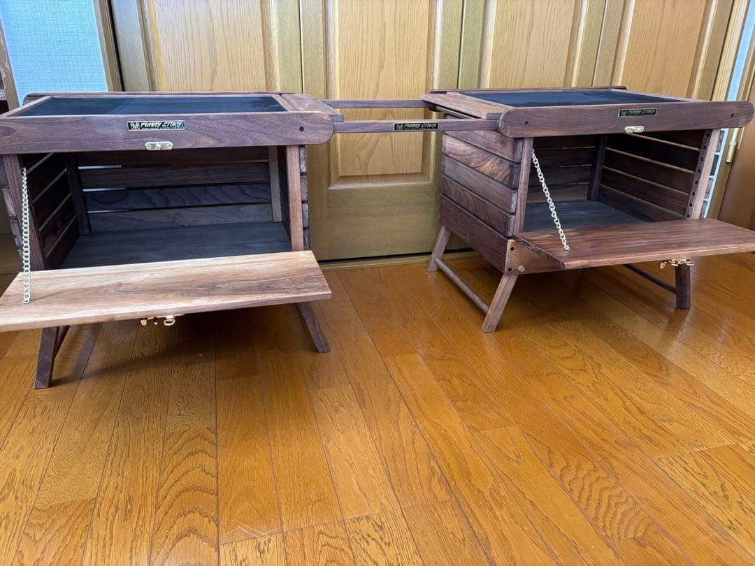 igt ウォルナット シェルフコンテナ　韓国　約36リットル