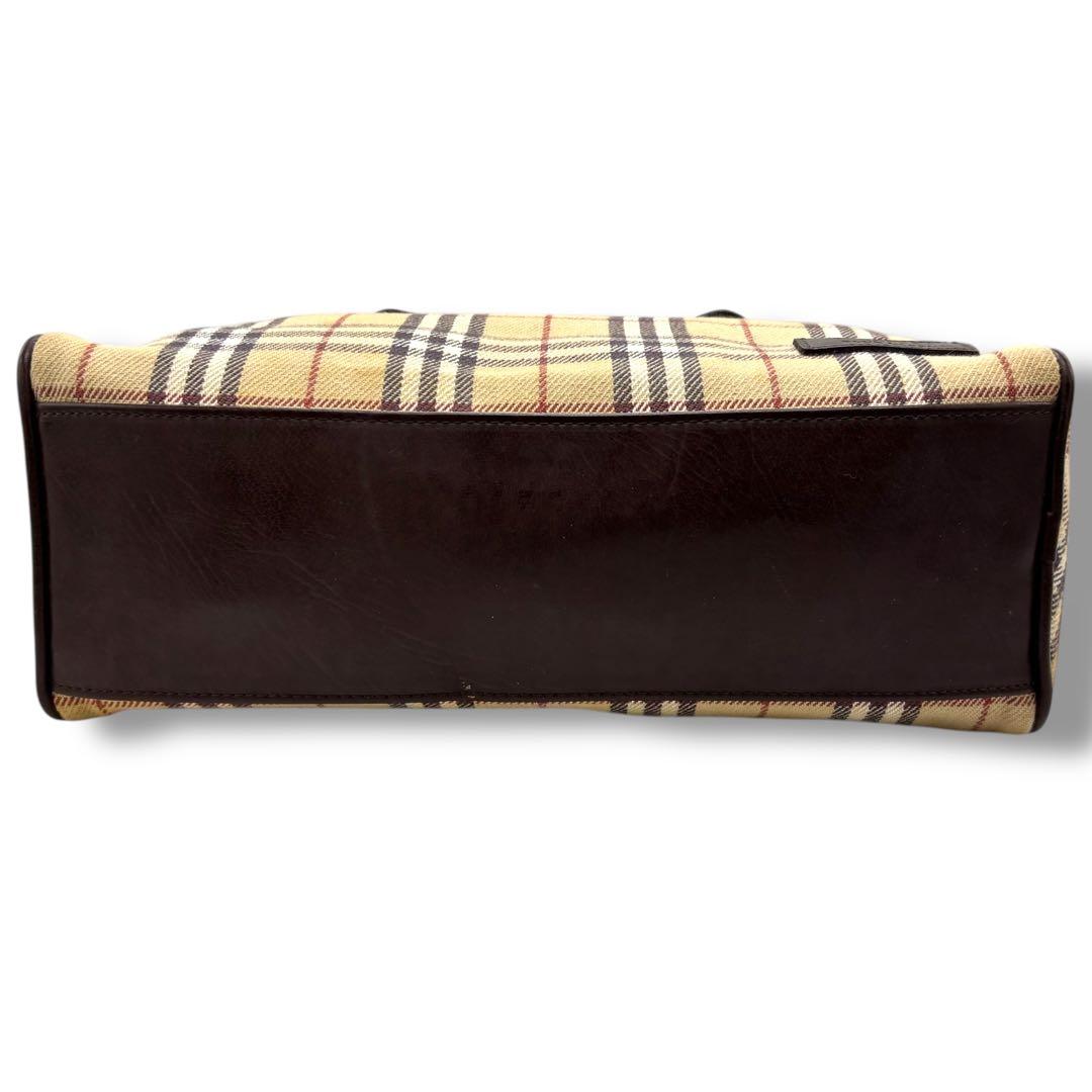 美品　BURBERRY バーバリー　ハンドバッグ　ノバチェック　ベージュ　250