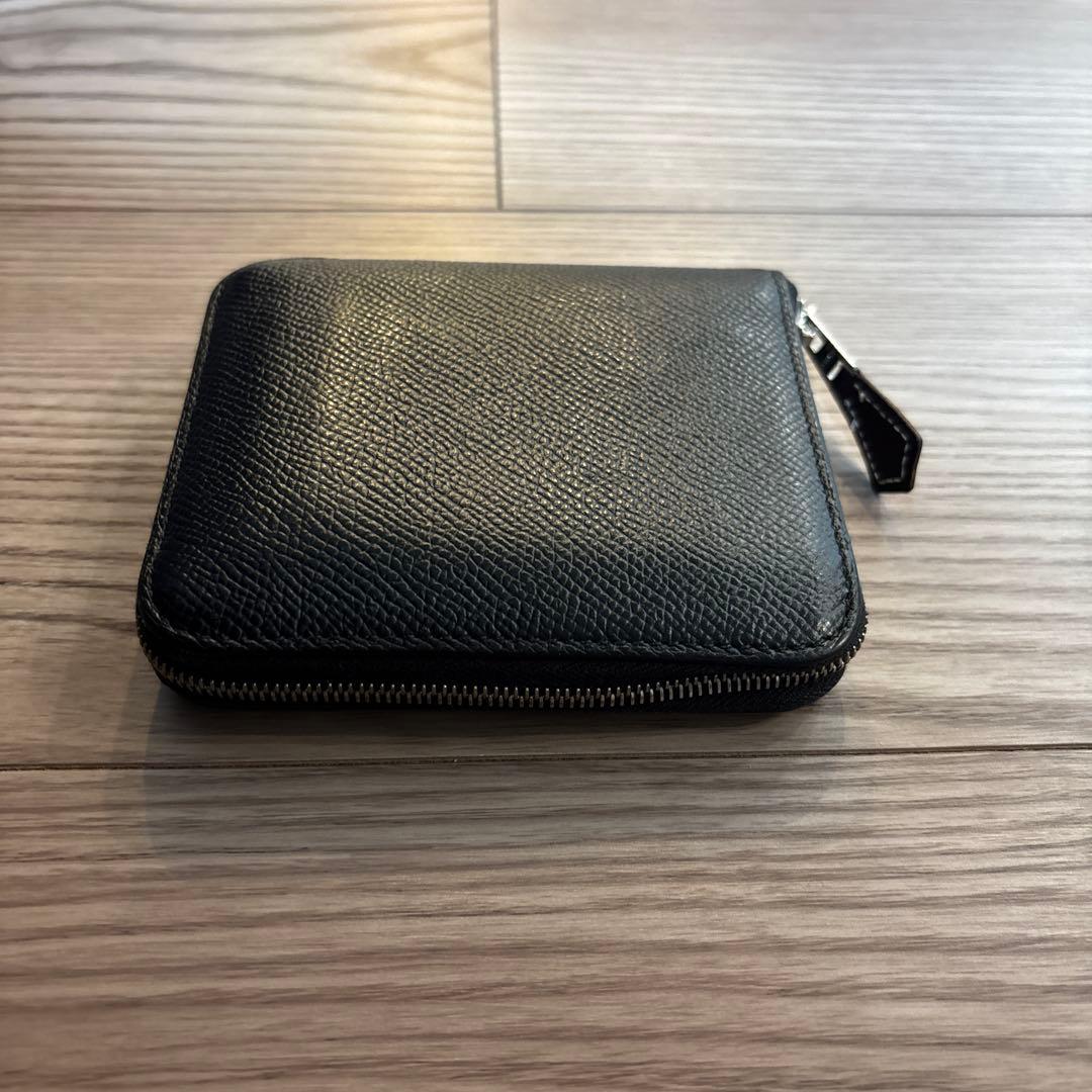 エルメス　シルクイン　コンパクト　黒　王者の虎