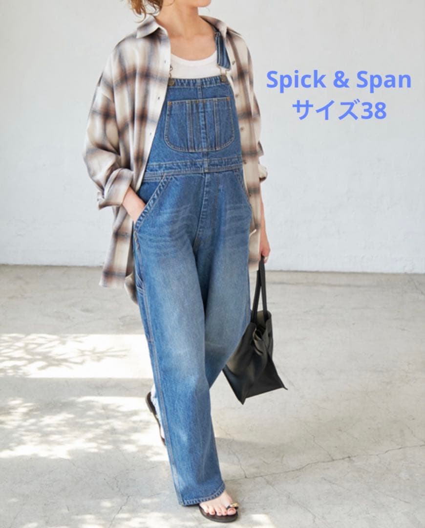 Spick&Span スピックアンドスパンS.Shiori*S デニムサロペット