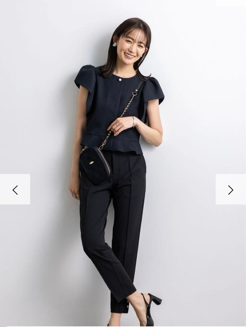 ♡様、アメノチハレ　ドットドビージレブラウス　amenochihare