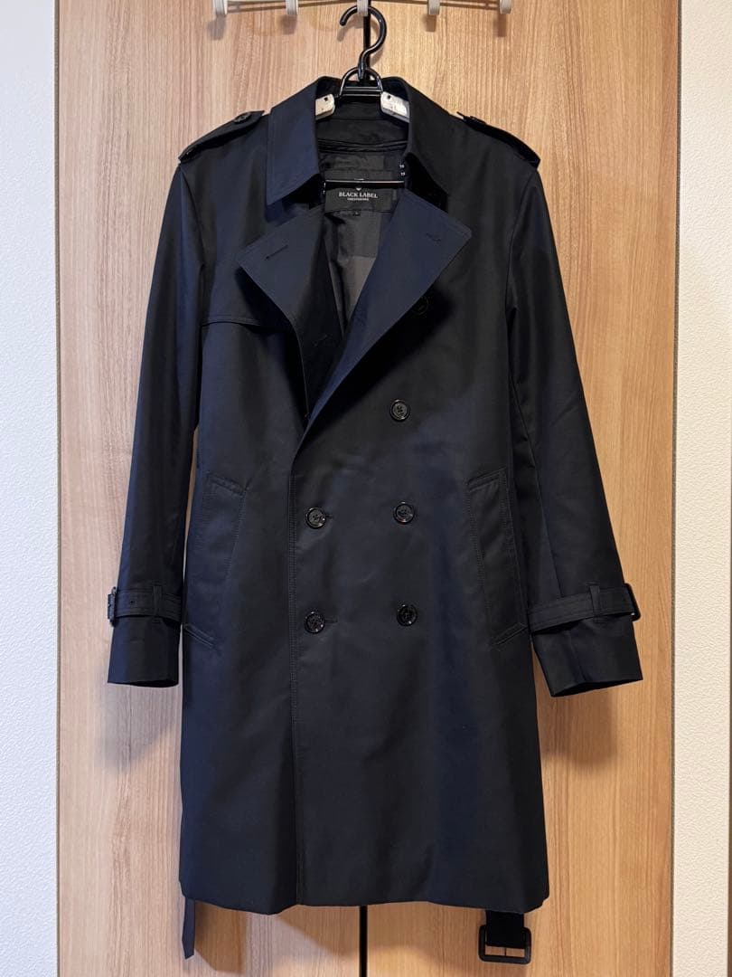 ブラックレーベルクレストブリッジ　トレンチコート チェック裏地付き