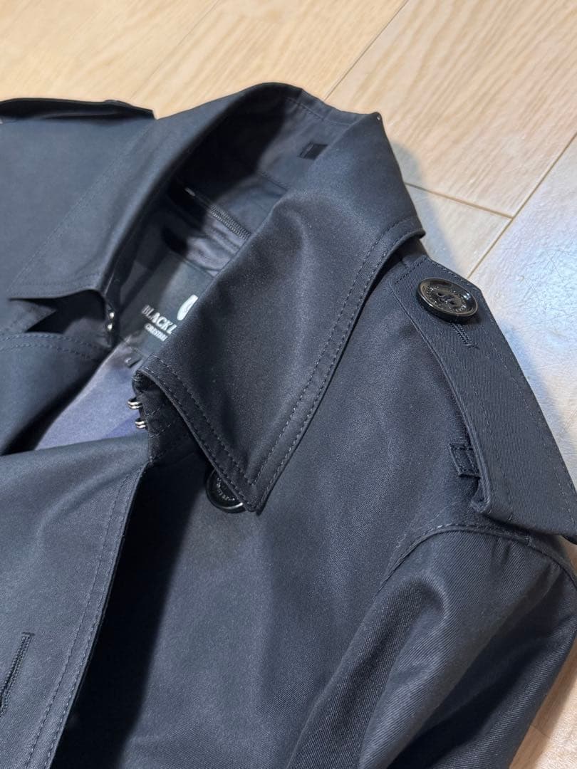 ブラックレーベルクレストブリッジ　トレンチコート チェック裏地付き