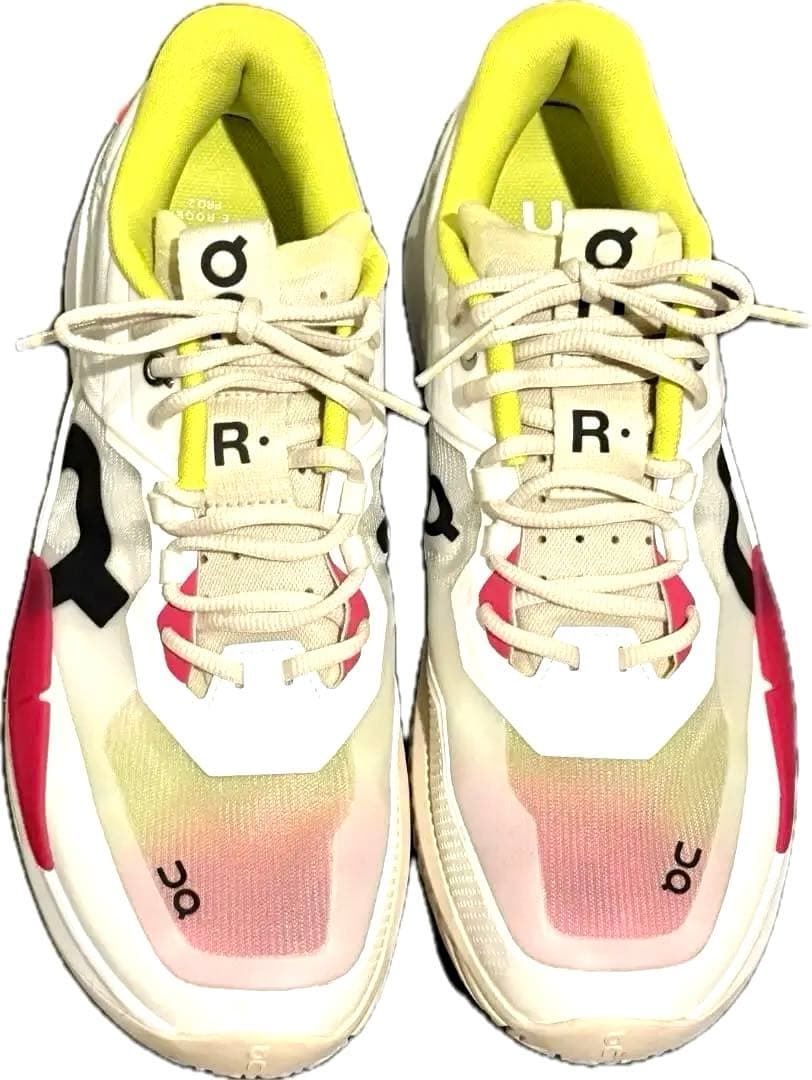 【美品29.0cm】On THE ROGER Pro2 White/Lime
