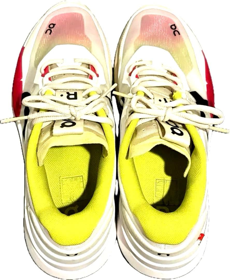 【美品29.0cm】On THE ROGER Pro2 White/Lime