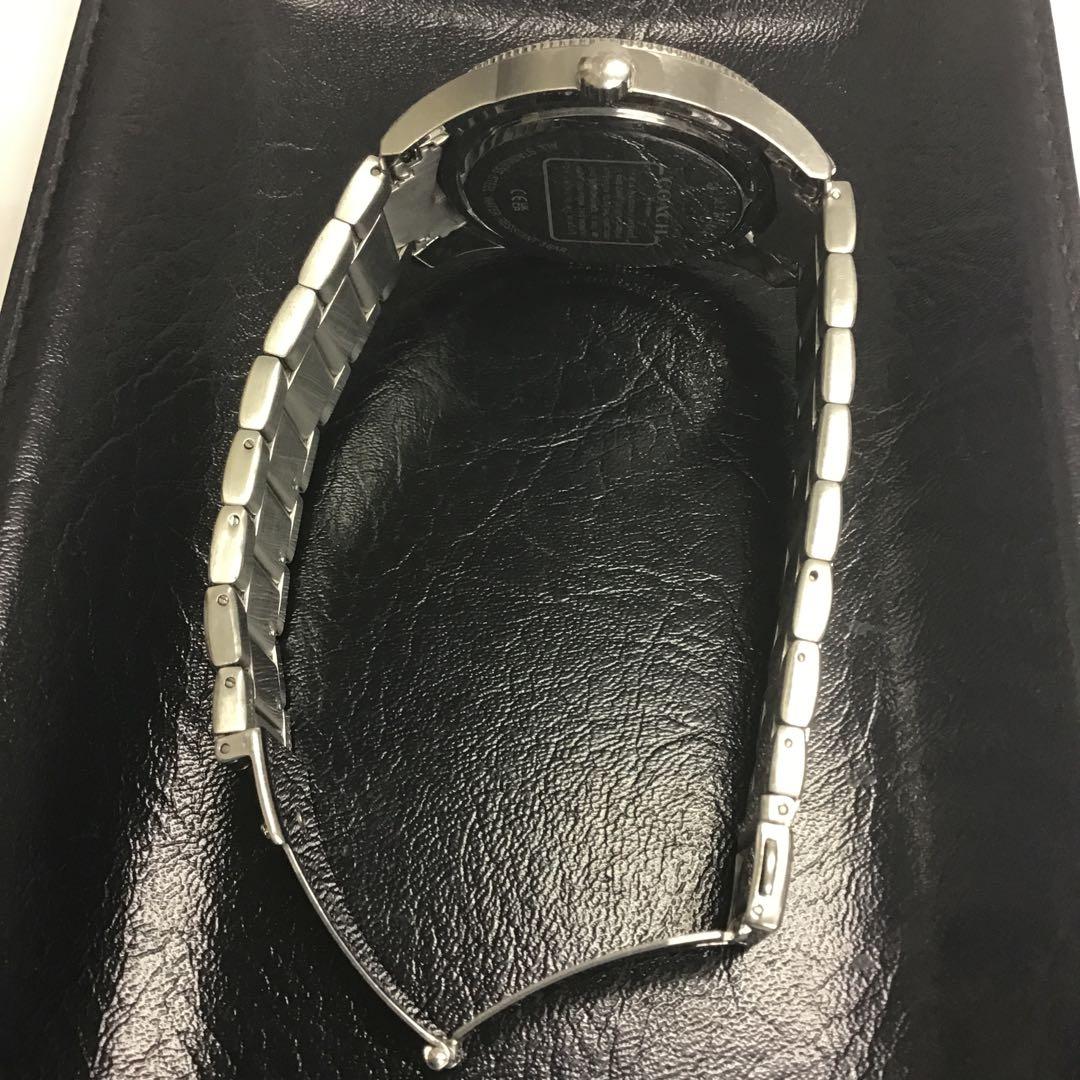 ❣️美品❣️COACH コーチ　箱無し説明書付き　メンズクォーツ腕時計 ブラック