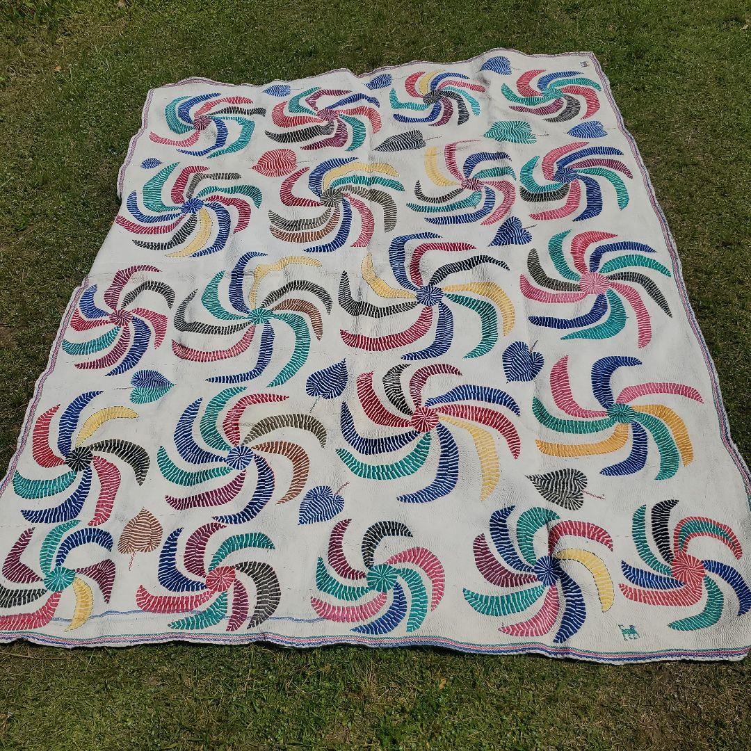 Super Embroidered Quilt＃791