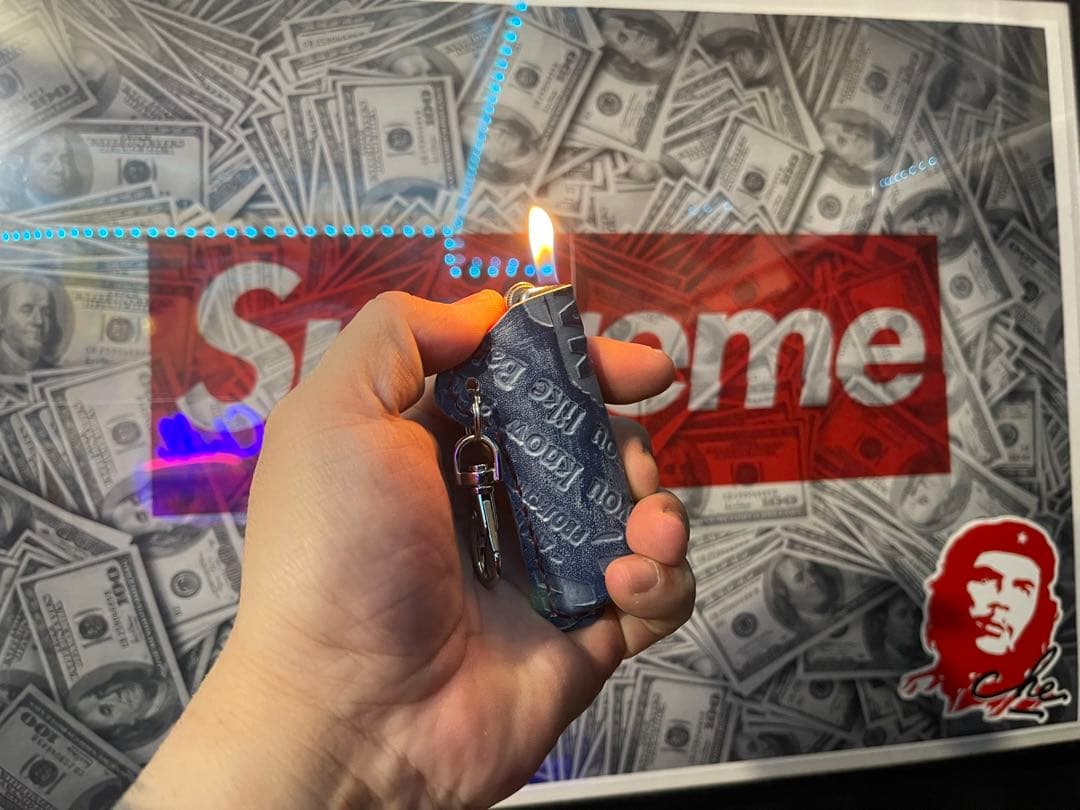 シャグポーチセット※小物入れ、Bicライター新品付き